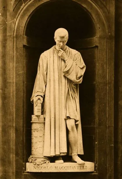 Statue Machiavel